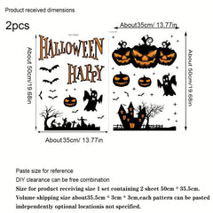 Halloween Window Sticker Party Glass Decoration