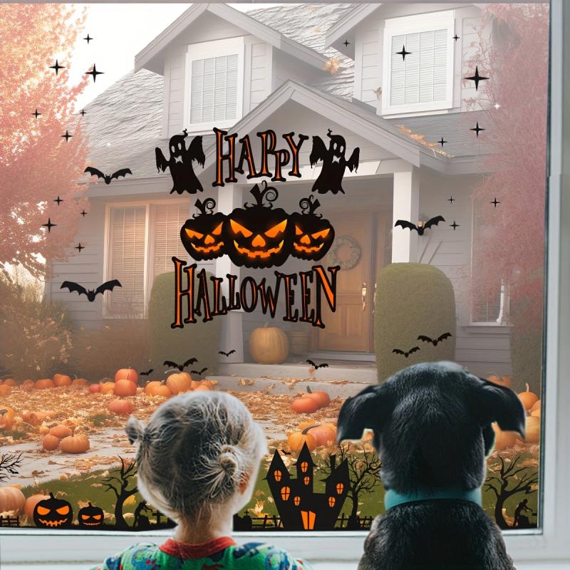 Halloween Window Sticker Party Glass Decoration
