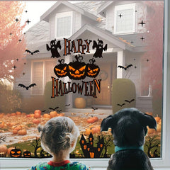 Halloween Window Sticker Party Glass Decoration