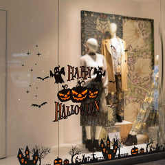 Halloween Window Sticker Party Glass Decoration