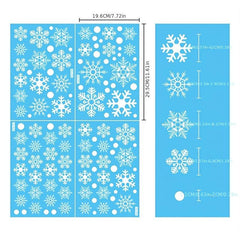 Christmas Glass Electrostatic Window Sticker Santa Claus Elk Window Sticker