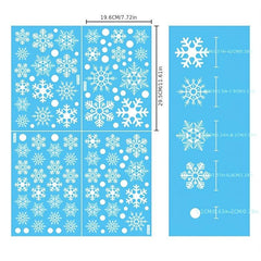 Christmas Glass Electrostatic Window Sticker Santa Claus Elk Window Sticker