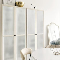 Privacy Film Static Clings Reeded Glass Window Film