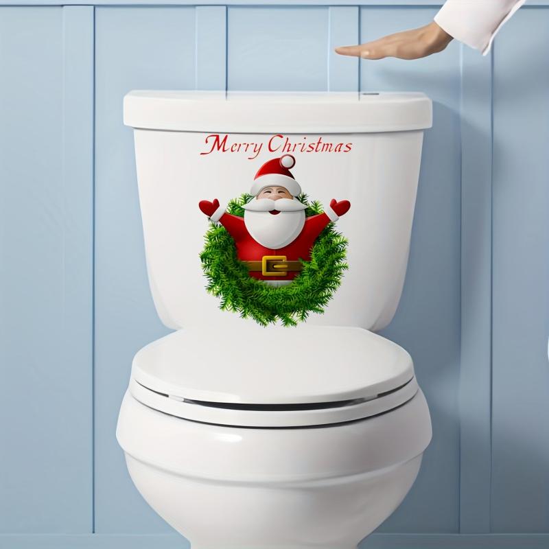Christmas Window Sticker Santa Claus Party Decorations