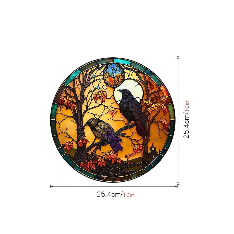 Halloween PVC Static Window Sticker Removable Holiday Decoration Film