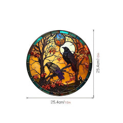 Halloween PVC Static Window Sticker Removable Holiday Decoration Film
