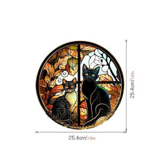 Halloween PVC Static Window Sticker Removable Holiday Decoration Film