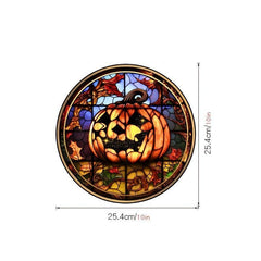 Halloween PVC Static Window Sticker Removable Holiday Decoration Film