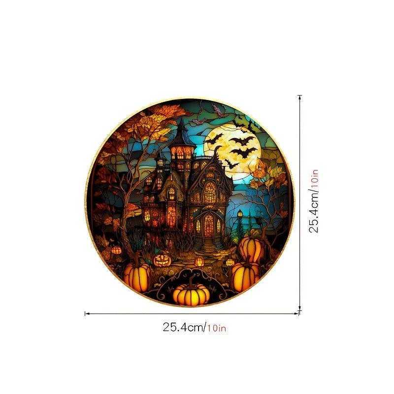 Halloween PVC Static Window Sticker Removable Holiday Decoration Film