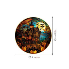 Halloween PVC Static Window Sticker Removable Holiday Decoration Film