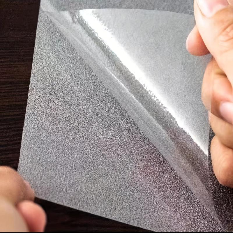 Frosted Glass Window Film Glue Sticker for Home Decor