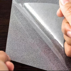 Frosted Glass Window Film Glue Sticker for Home Decor