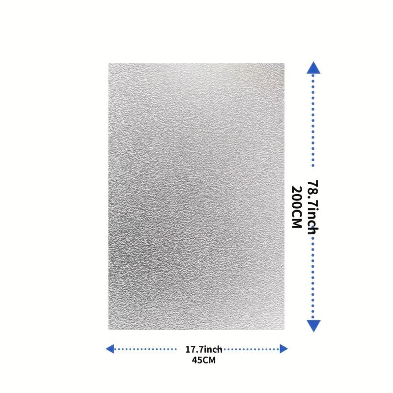 Frosted Glass Window Film Glue Sticker for Home Decor