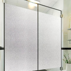 Frosted Glass Window Film Glue Sticker for Home Decor