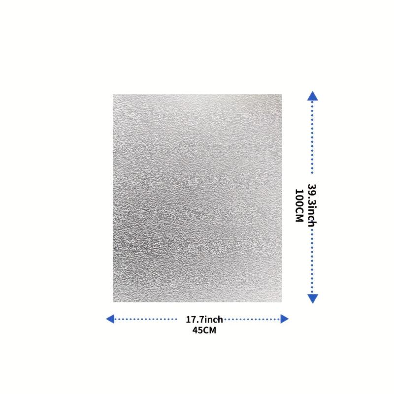 Frosted Glass Window Film Glue Sticker for Home Decor