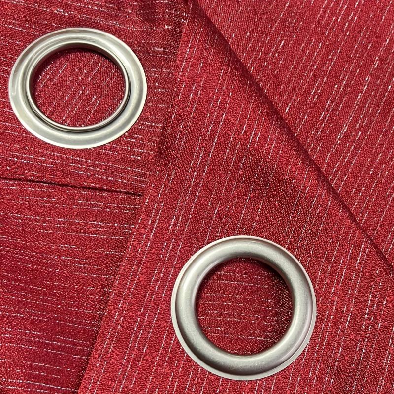 Burgundy Grommet Top Curtain Panel for Home Decor