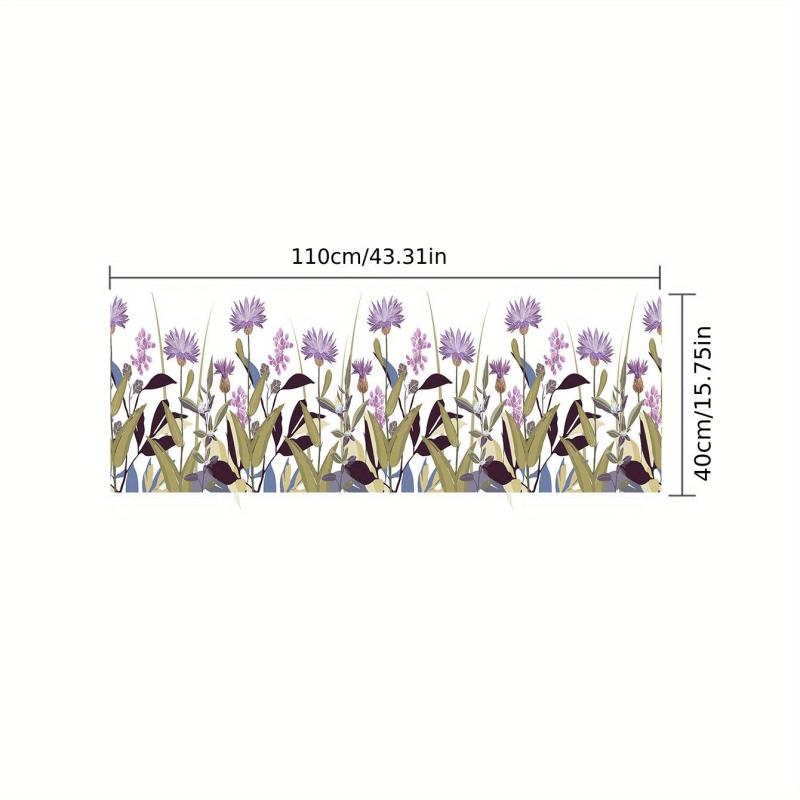 Colorful Tulip Flower Glass Window Film - Decorate Your Home with Tulips