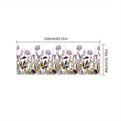 Colorful Tulip Flower Glass Window Film - Decorate Your Home with Tulips