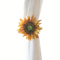 1pc Sunflower Curtain Clip Punch Sunflower Curtain Holdback
