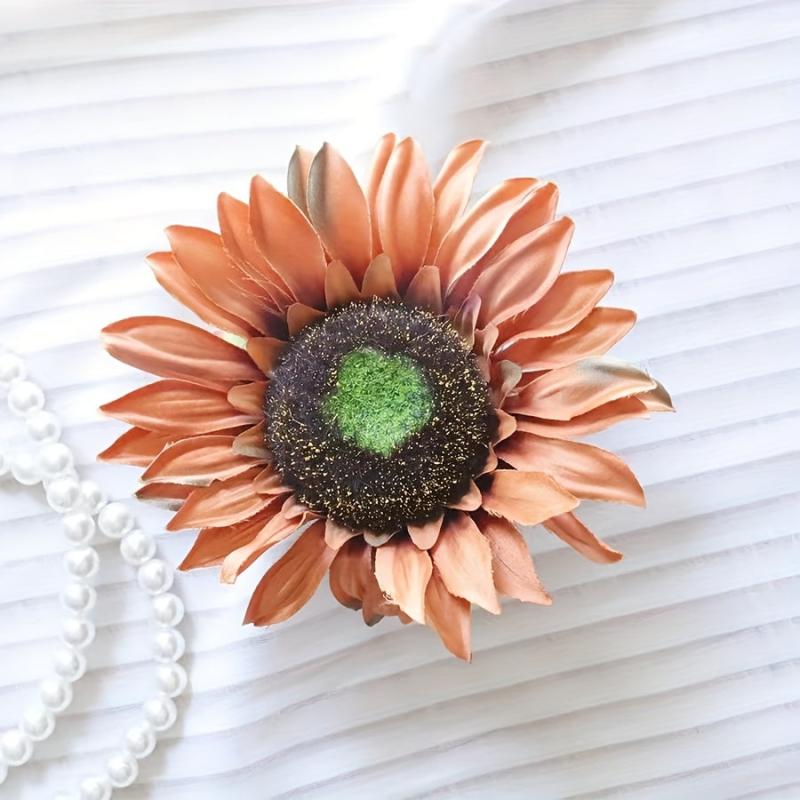 1pc Sunflower Curtain Clip Punch Sunflower Curtain Holdback