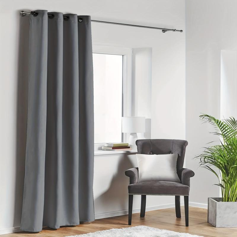 Grommet Top Blackout Curtains - Insulated & Noise Reducing - Living Room Bedroom