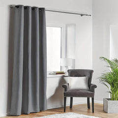 Grommet Top Blackout Curtains - Insulated & Noise Reducing - Living Room Bedroom