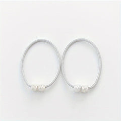 2pcs Pearl Magnetic Tieback Curtain Accessories for Home Decor