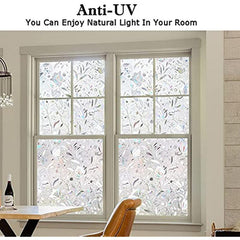 Kromapolis Privacy Window Film Vinyl Glass Covering for Stained Glass