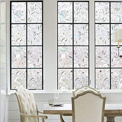 Kromapolis Privacy Window Film Vinyl Glass Covering for Stained Glass