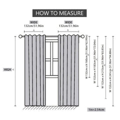 2 Panels Gradient Rod Pocket Sheer Curtains for Home