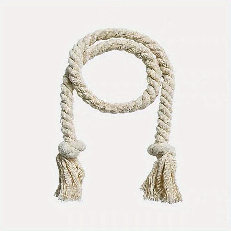 Cotton And Linen Curtain Rope Curtain Strap Curtain Buckle