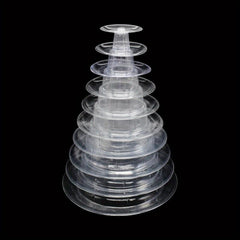 4 6 10 Tier Round Macaron Display Stand Cake Stand Dessert Cupcake Stand