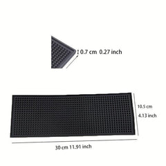 2pcs Bar Mats Professional Countertop Mat for Bar Service 30x25cm Coffee Mat