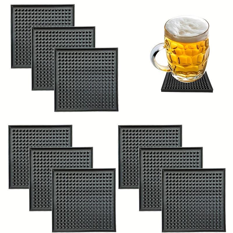 2pcs Bar Mats Professional Countertop Mat for Bar Service 30x25cm Coffee Mat