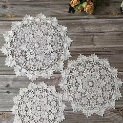 Lightweight Lace Coaster for Anti Scalding Heat Insulation