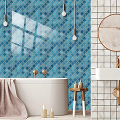 10pcs Vintage Tile Stickers Waterproof Decals