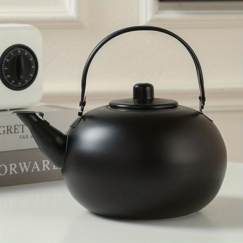 Stainless Steel Kettle with Long Strainer for Tea, Wine, Barbecue