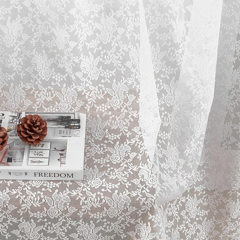 1pc Minimalist Sheer Curtain for Home Decor