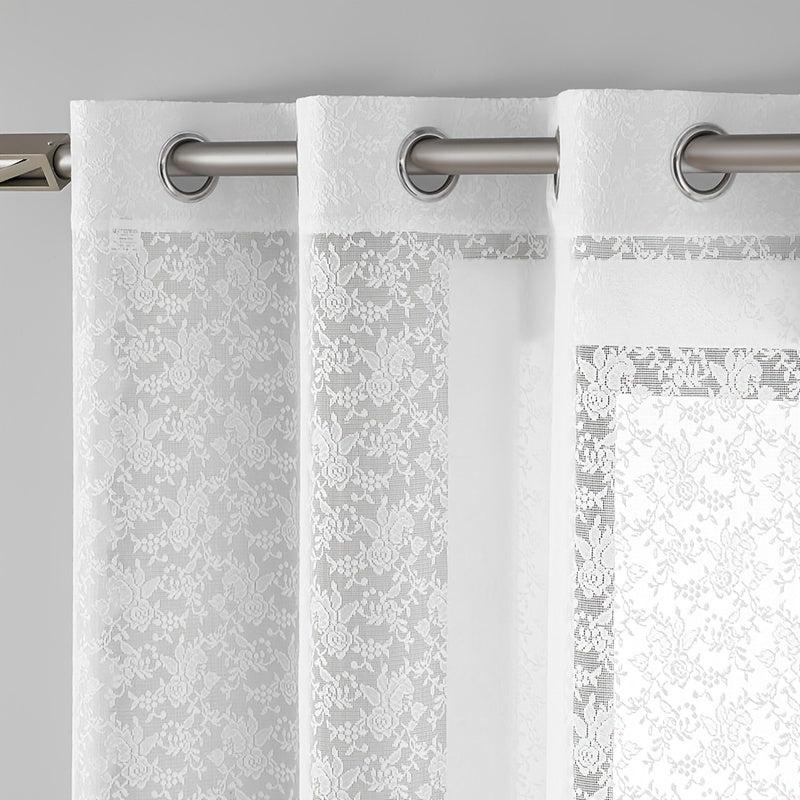 1pc Minimalist Sheer Curtain for Home Decor