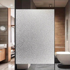 Frosted Retro Privacy Glass Window Film Heat Insulation