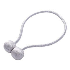 Magnetic Curtain Tieback with Braided Rope Buckle