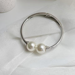 Metal Curtain Tieback Faux Pearl Decor Holdback Buckle for Curtains & Drapes