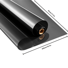 One Way Privacy Window Film PET Material Reflective Heat UV Resistant Sticker
