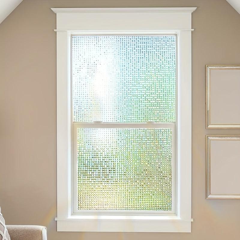 Frosted Mosaic Window Film Privacy Glass Door Film