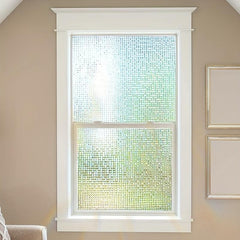 Frosted Mosaic Window Film Privacy Glass Door Film