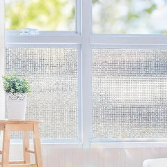 Frosted Mosaic Window Film Privacy Glass Door Film