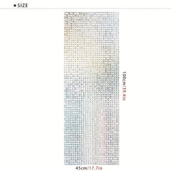 Frosted Mosaic Window Film Privacy Glass Door Film
