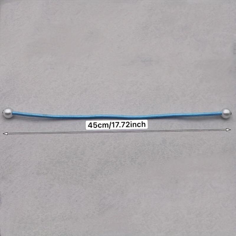 2pcs Magnet Curtain Buckle Reversible Binding Rope Beads Tieback Holdback