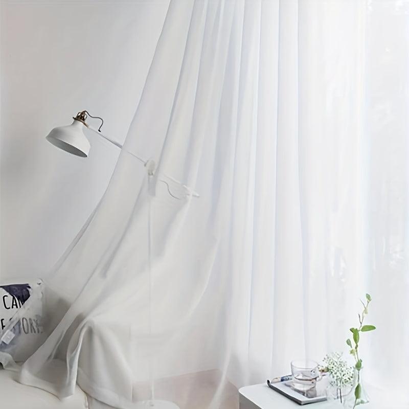 Modern Fresh Pastoral Polyester Curtain for Home Decoration