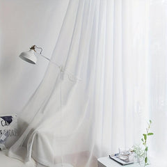 Modern Fresh Pastoral Polyester Curtain for Home Decoration